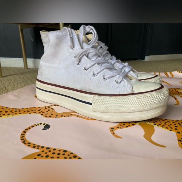 Platform high top sneaker - Picture 5 of 14